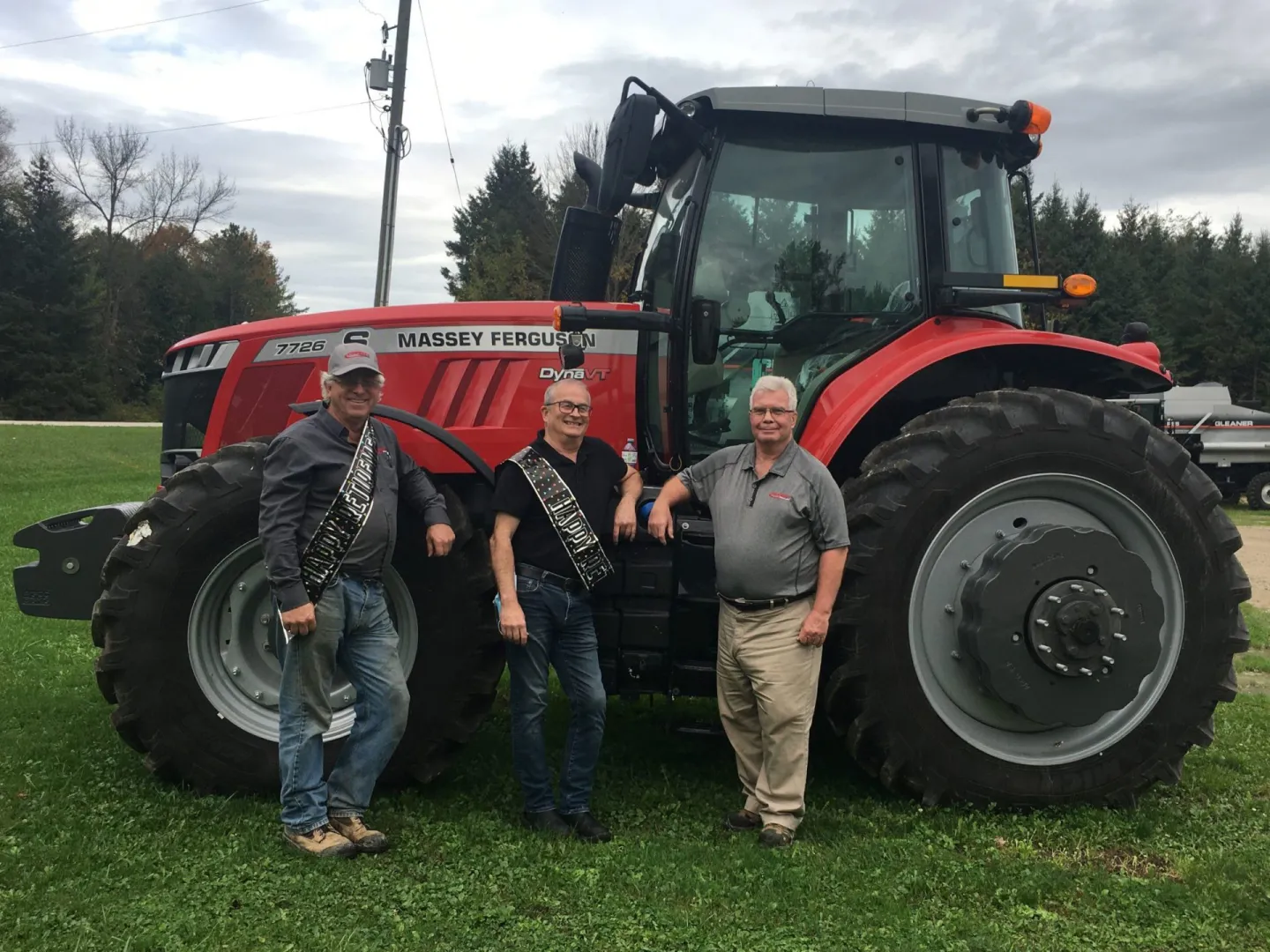 Celebrating the retirement of Connect Equipment Corporation employees Bill Rooyakkers, Keith Cassidy, and Steve Hackett.